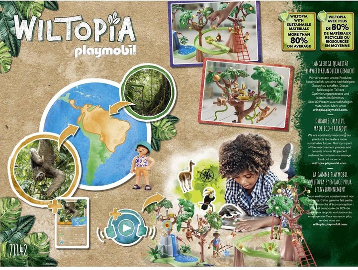 Produktbild Playmobil Wiltopia - Tropischer Dschungel-Spielplatz (71142, Playmobil Wiltopia)
