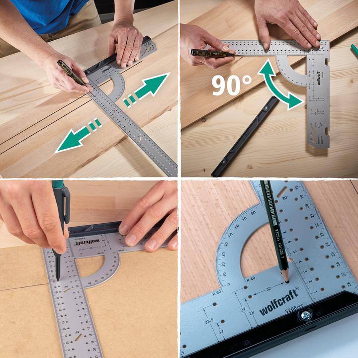 Actual product image wolfcraft 1 universal bracket l=300mm