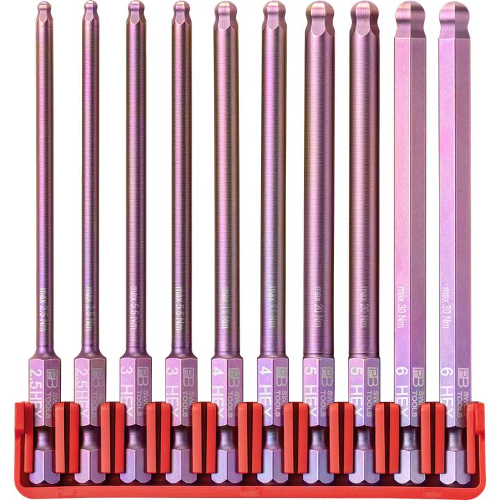 Actual product image PB Swiss Tools Bit set (HEX3, HEX4, HEX5, HEX6)
