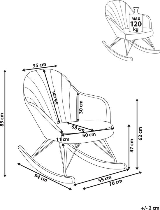 Produktbild Beliani Skale