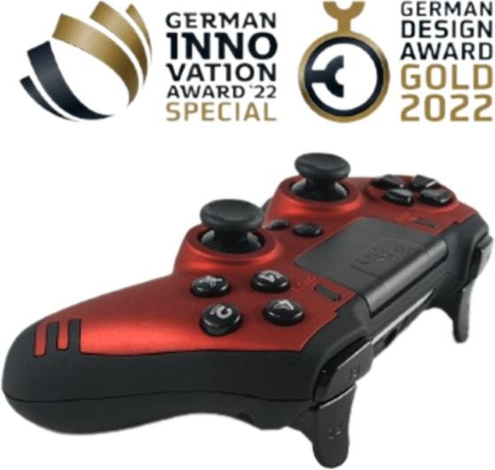 Image du produit Steelplay Slim Pack Wireless Controller Ruby Red Multi (PC, PS4)