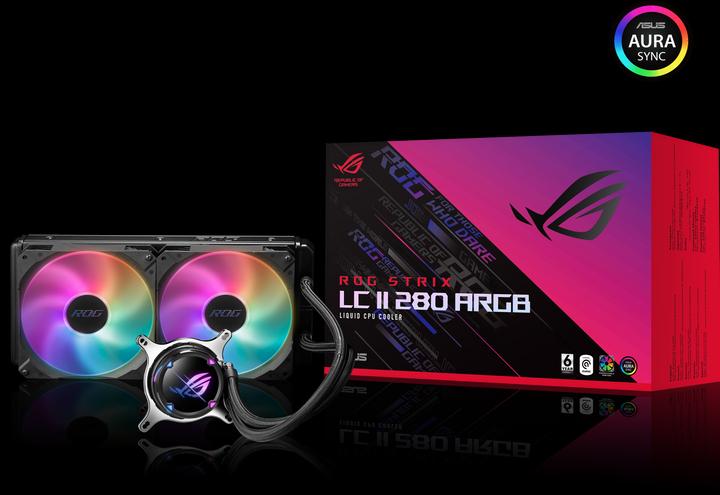 Produktbild ASUS ROG Strix LC II 280 ARGB CPU cooler