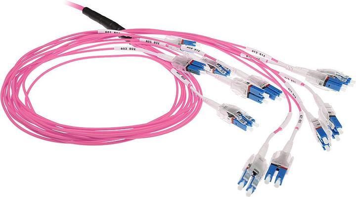 Actual product image ACT 45 meter Multimode 50/125 OM4 Preterm fiber cable 24F LC Polarity Twist (45 m)