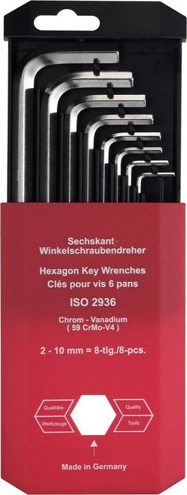 Actual product image Hafu Allen key set, 2-10 mm