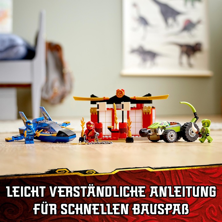 Actual product image LEGO Power struggle with the thunder jet (71703, LEGO Ninjago)