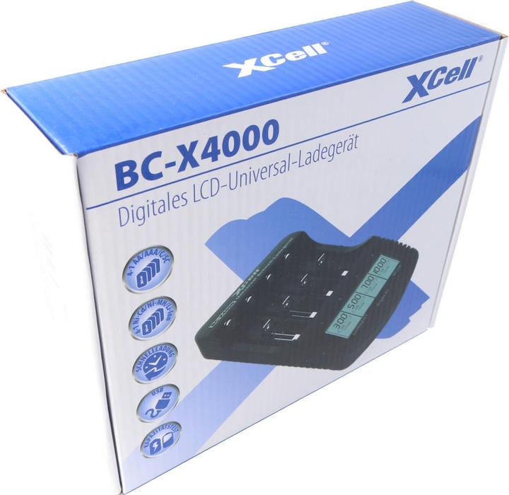 Image du produit AccuCell Chargeur rapide adapté aux batteries Li-ion, NiCd et NiMH. (Chargeurs sans batterie)