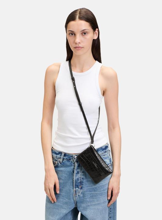 Produktbild Liebeskind Berlin Neck Accessories Umhängetasche mit Schlüsselanhänger in Kroko-Optik