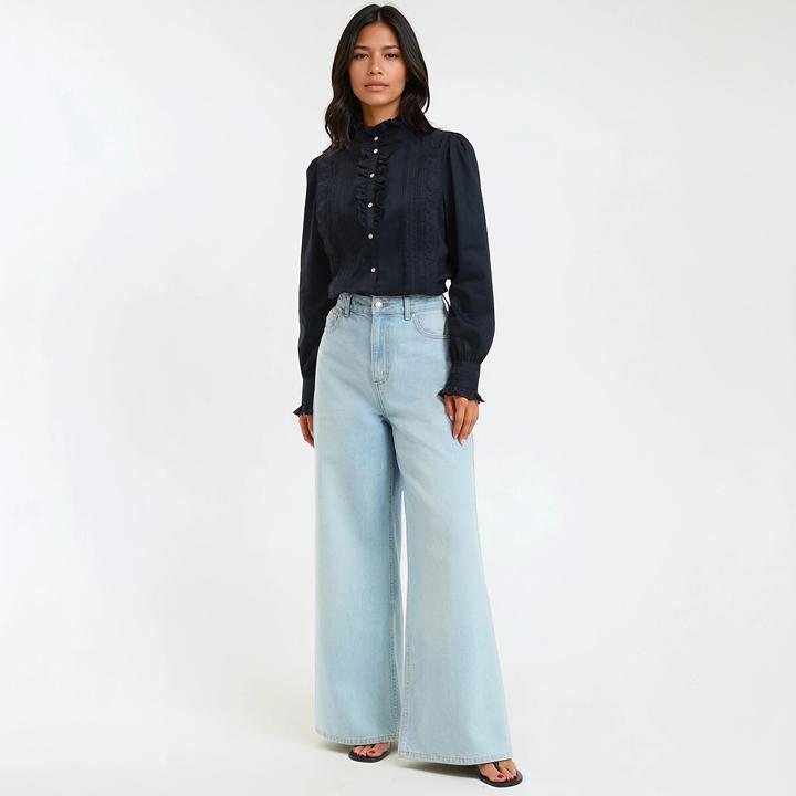 Produktbild La Redoute Collections Bluse Signature im viktorianischen Stil (34)