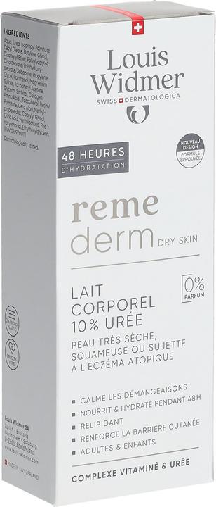 Produktbild Widmer Louis Remederm Körpermilch 10% Urea ohne Parfum 200 ml (Körpercreme, Körperlotion, Körpermilch, Körpergel, 200 ml)