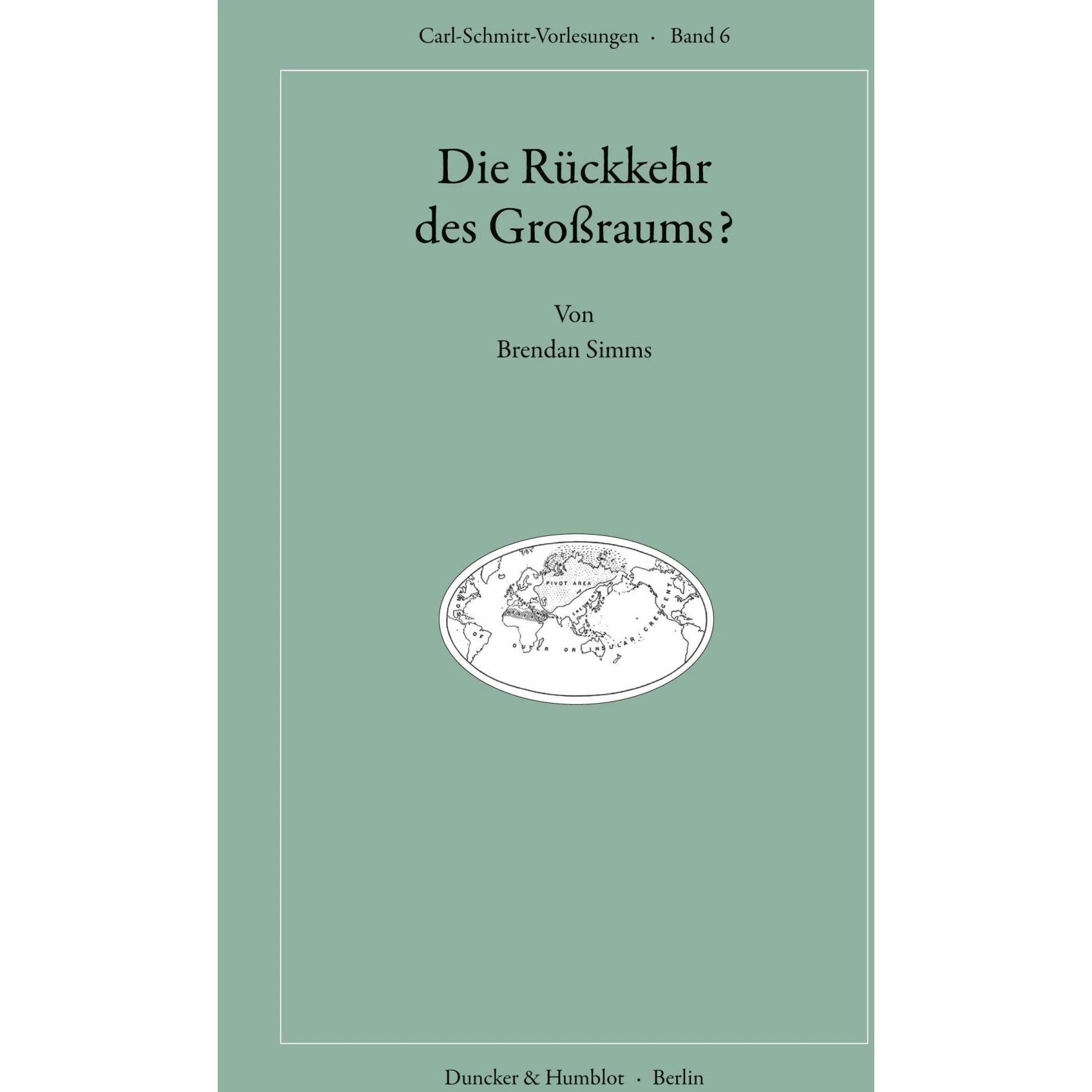 Thumbnail - Die Rückkehr des Grossraums?, Fachbücher von Brendan Simms