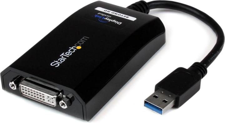 Produktbild StarTech USB 3 To Dvi Video Adapter (USB-A, 7.80 cm)