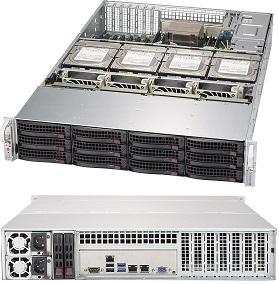 Produktbild Supermicro SC829 HE1C4-R1K02LPB - Rack-Montage