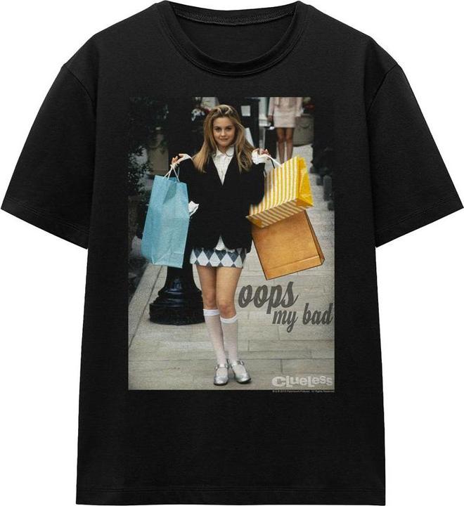 Immagine prodotto Clueless Oops My Bad Maglietta Adulto Unisex (S)