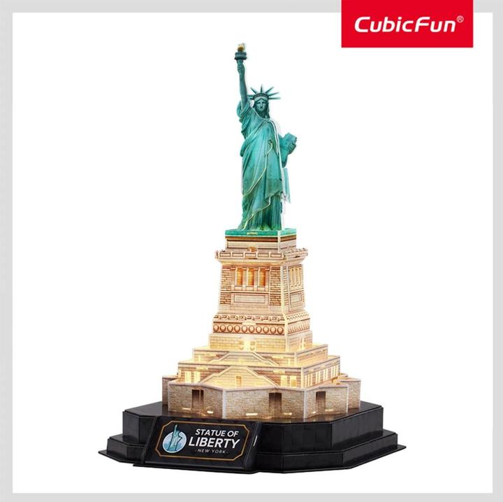 Produktbild Cubicfun 3D Puzzle Freiheitsstatue LED 79 Teile (79 Teile)