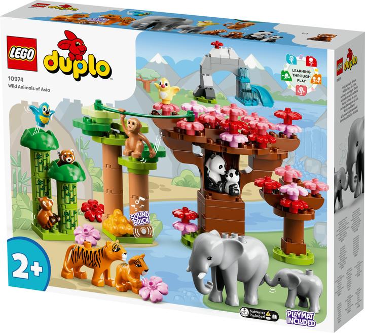 Actual product image LEGO Wild animals of Asia (10974)