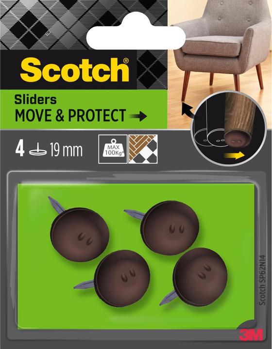 Actual product image Scotch Chair leg ladder (Gliding nail, 4 Piece)