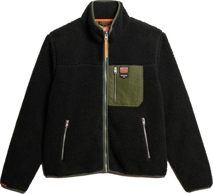 Immagine prodotto Superdry Vintage Retro Fleecejacke mit durchgehendem Reissverschluss (M)