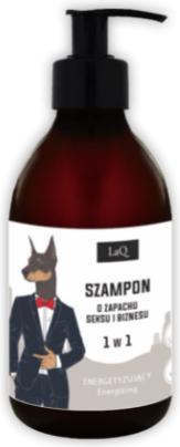 Image du produit LaQ Shampooing énergisant pour hommes avec The Smell of S (300 ml, Shampoing liquide)