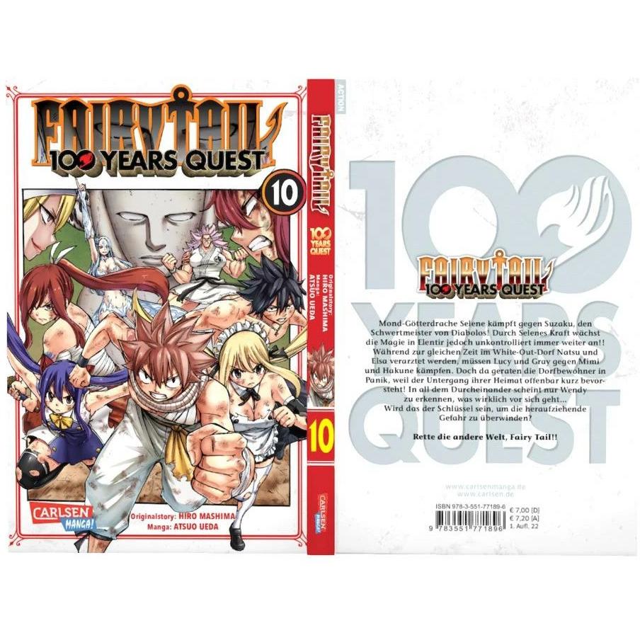Thumbnail - Fairy Tail – 100 Years Quest 10, Belletristik von Atsuo Ueda, Lasse Christian Christiansen