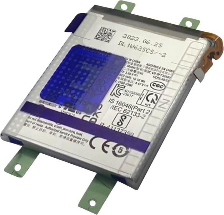 Actual product image Samsung 2620mAh, replaces EB-BF733ABY