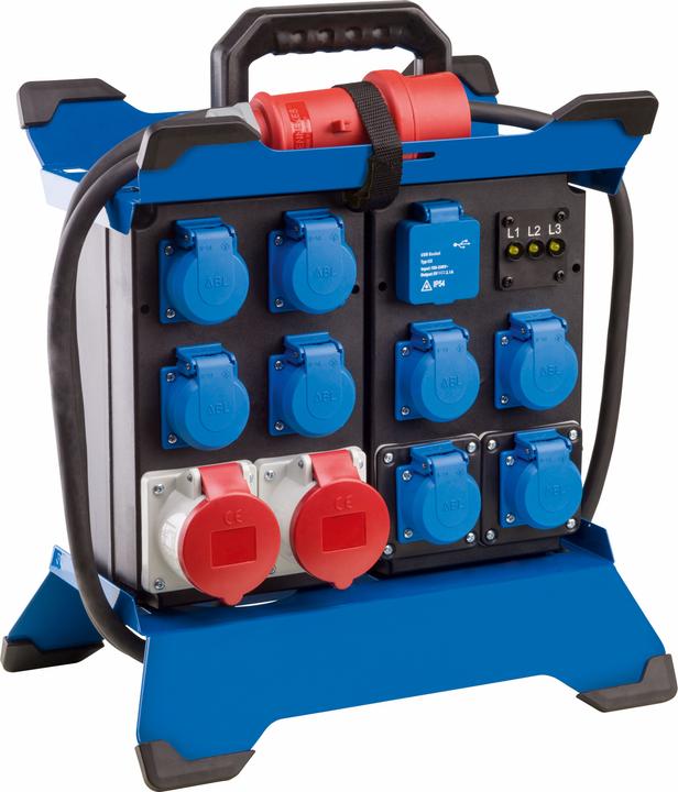 As - Schwabe Mobile CEE power distributor (8x, CEE 7/3)