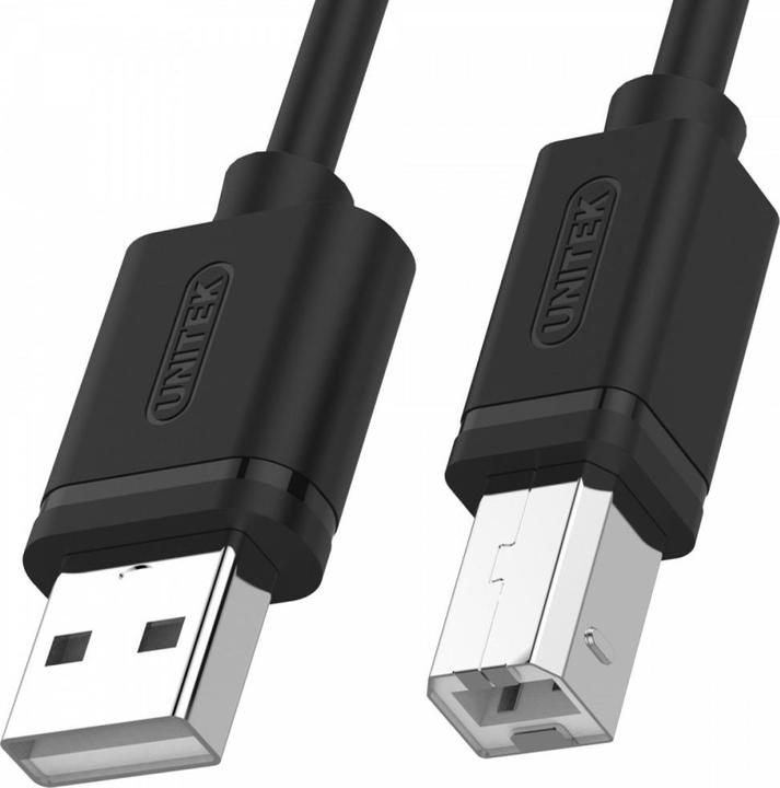 Immagine prodotto Unitek Y-C420GBK Cavo USB USB 2.0 USB A USB B (3 m, USB 2.0)