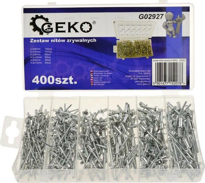 Image du produit GEKO Kit de 400 rivets