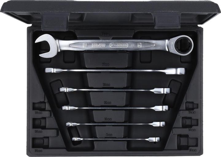 Actual product image KS Tools Ratchet combination spanner set (19 mm)