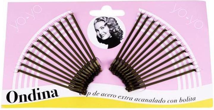 Caso Eurostil Haarpflege: Ondina Bronze Clips (12 Stk.)