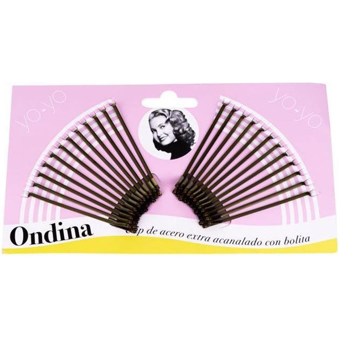Caso, Haarklammer + Haarclips, Eurostil Haarpflege: Ondina Bronze Clips