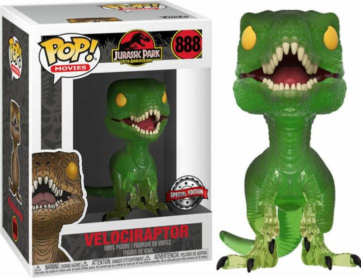 Actual product image Proxy Funko POP! & Tee - Jurassic Park - Clever Raptor Size XL