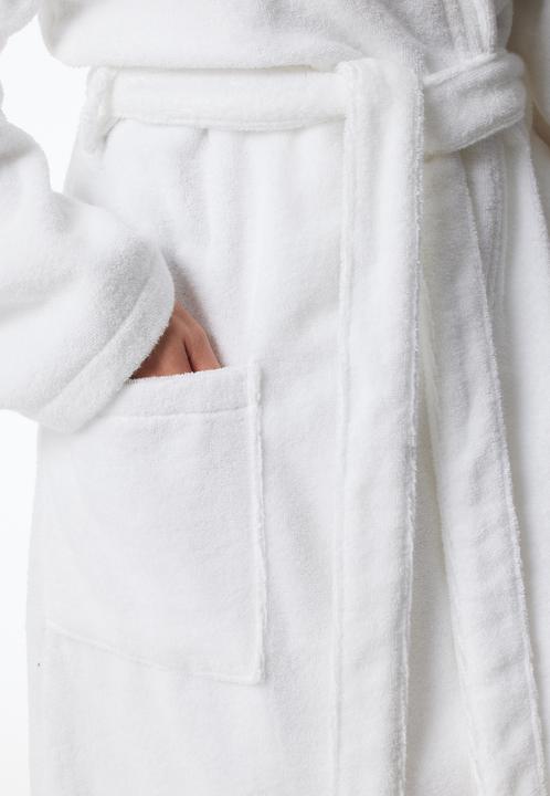 Produktbild Schiesser Essentials Bademantel mit Kapuze (XL)