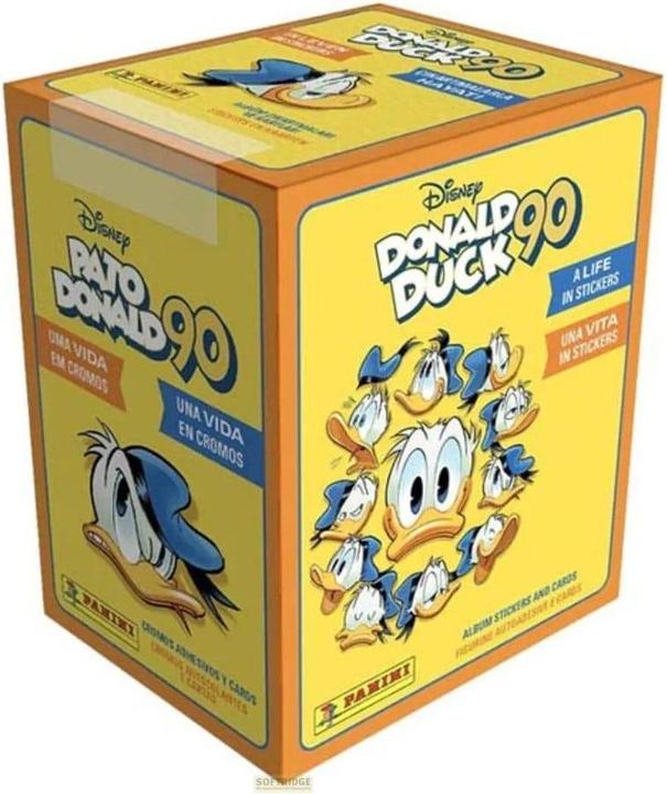 Produktbild Panini Donald Duck 90 Sticker & Trading Card Collection Display (36)