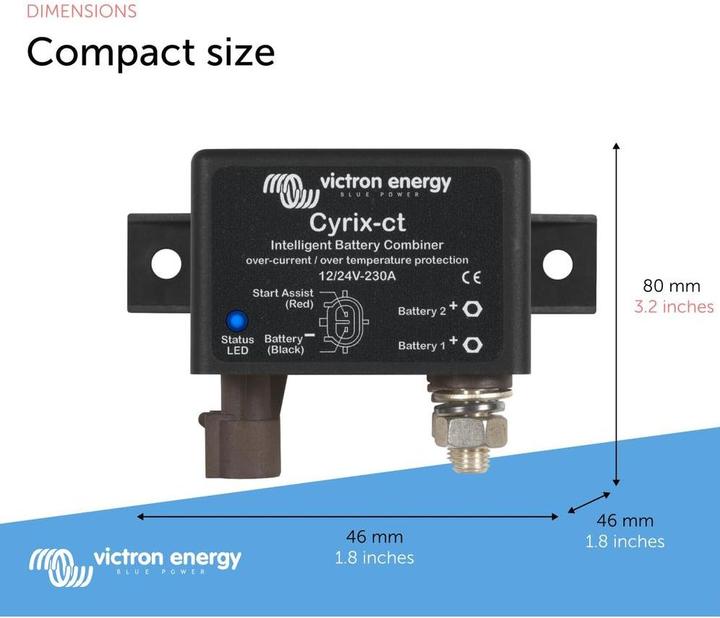 Produktbild Victron Energy Cyrix-ct 12/24V-230A