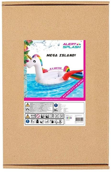 Produktbild Splash Badeinsel Einhorn Small 240 x 180 Cm