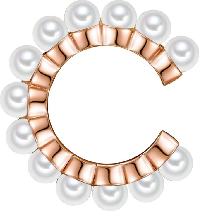 Immagine prodotto Glanzstücke München Donna Argento conchiglia nucleo perla oro rosa - 12472 (Argento 925)