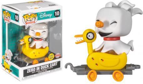 Image du produit Proxy Funko POP - The Night Before Christmas - Zero In Duck Cart (Glow in dark) (57725)