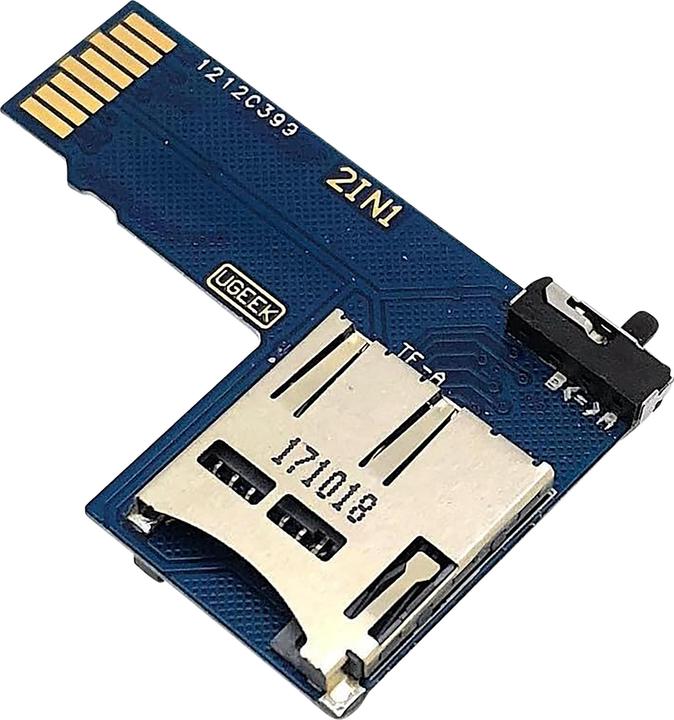 Produktbild HutoPi 2 in 1 micro sd card adapter (microSD, microSDHC, microSDXC)