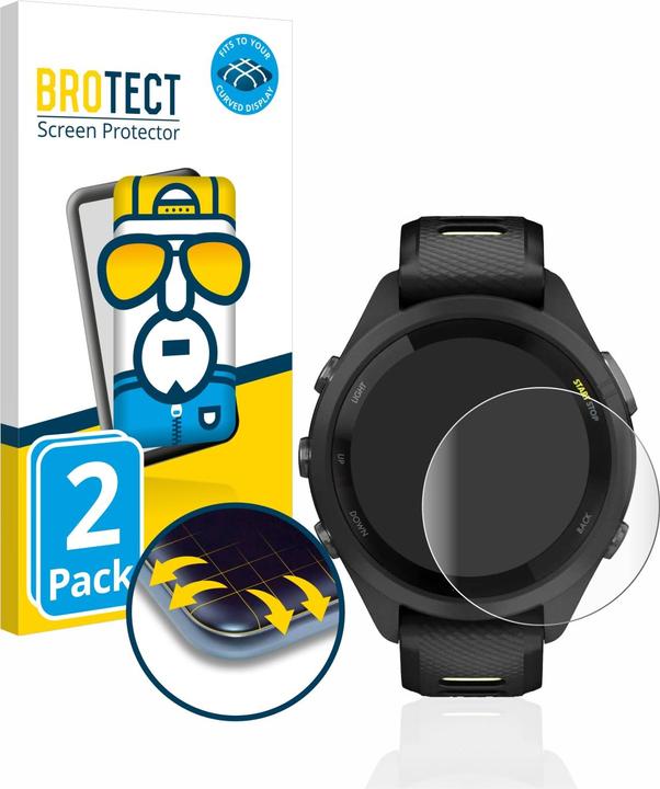 Productafbeelding BROTECT Volledig bedekkende screen protector (Garmin Forerunner 265S)