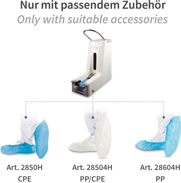 Actual product image Hygostar Automatic overshoe machine (One size)