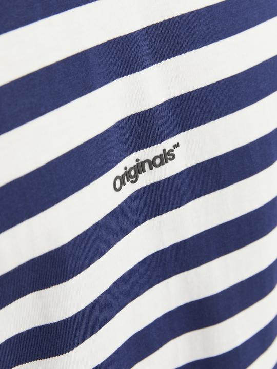 Actual product image Jack & Jones Gestreift Rundhalsausschnitt T-shirt T-shirt (XS)
