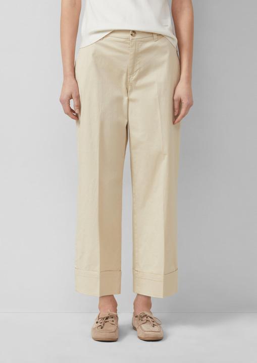 Produktbild s.Oliver High Rise-Culotte mit Umschlag (32)