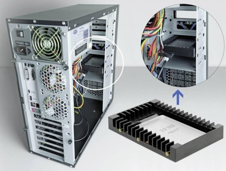 Image du produit Delock 3.5 cadre de montage 2.5″ SATA