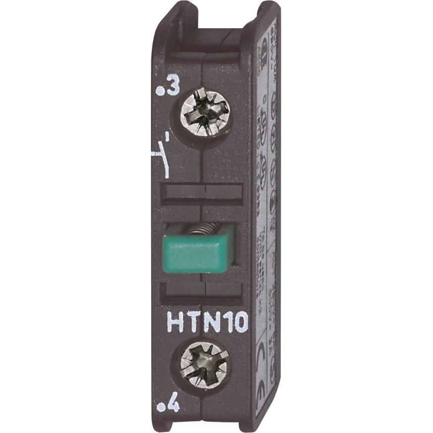 Benedict Hilfsschalterblock 1S Frontbef 3A/AC HTN10, Taster + Schalter