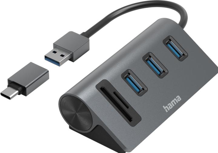 Immagine prodotto Hama USB Hub (USB-C, 5 porte)