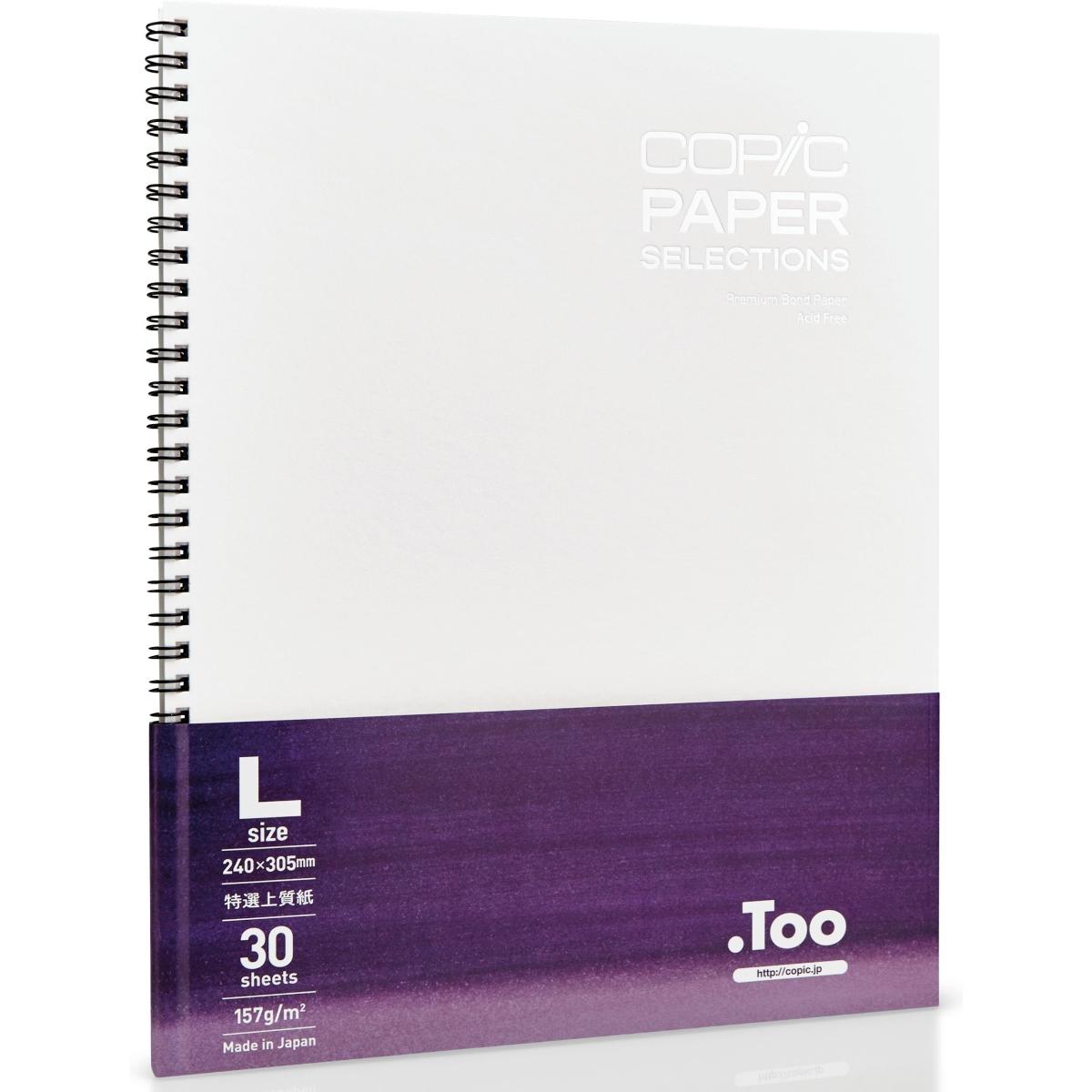Thumbnail - Copic, Heft + Block, Sketchbook L mit Spiralbindung Premium Bond Paper (Blanko)