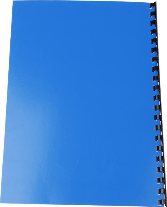 Image du produit Exacompta Couverture Chromolux 250 g/m², 100 pièces, bleu