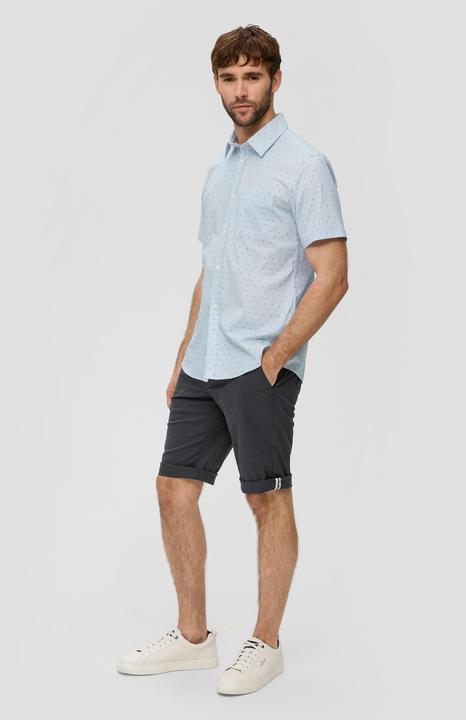 Immagine prodotto S.Oliver Hemd Slim Fit: Kurzarmhemd mit aufgesetzter Tasche (M)