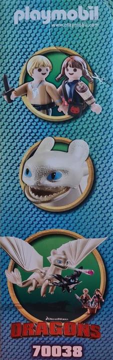 Actual product image Playmobil light fury (70038, Playmobil Dragons)
