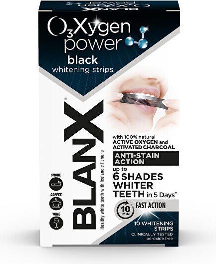 Produktbild Blanx Sauerstoff-Power-Aufhellungs-Schwarzstreifen (Bleaching Strips)